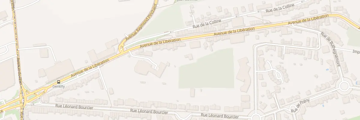 Plan du 421 Av de la Libération à Nancy