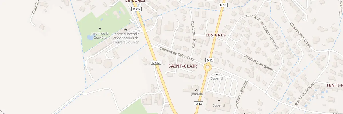 Plan du 9 Che de Saint-Clair à Pierrefeu-du-Var