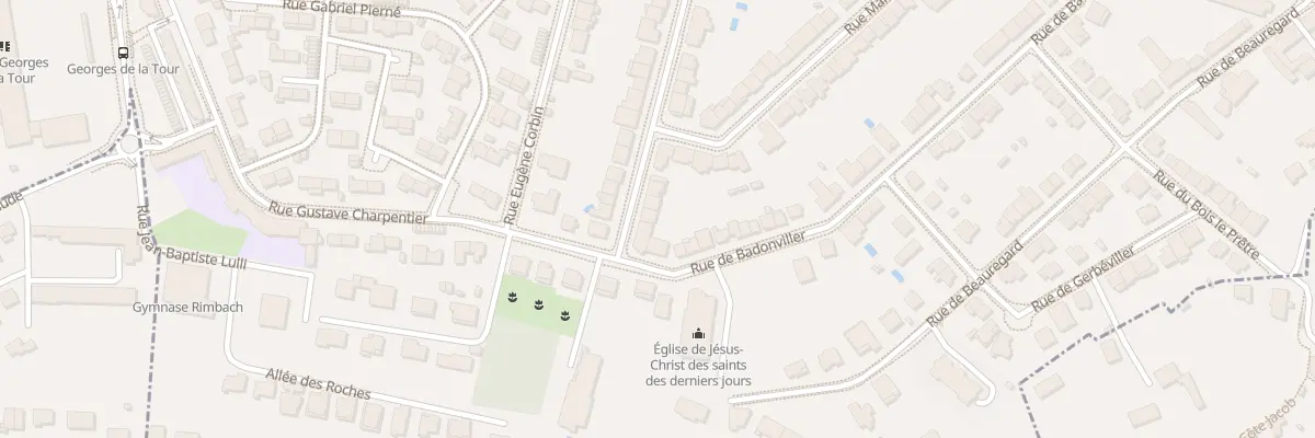 Plan du 49 Rue Jacques Gruber à Nancy