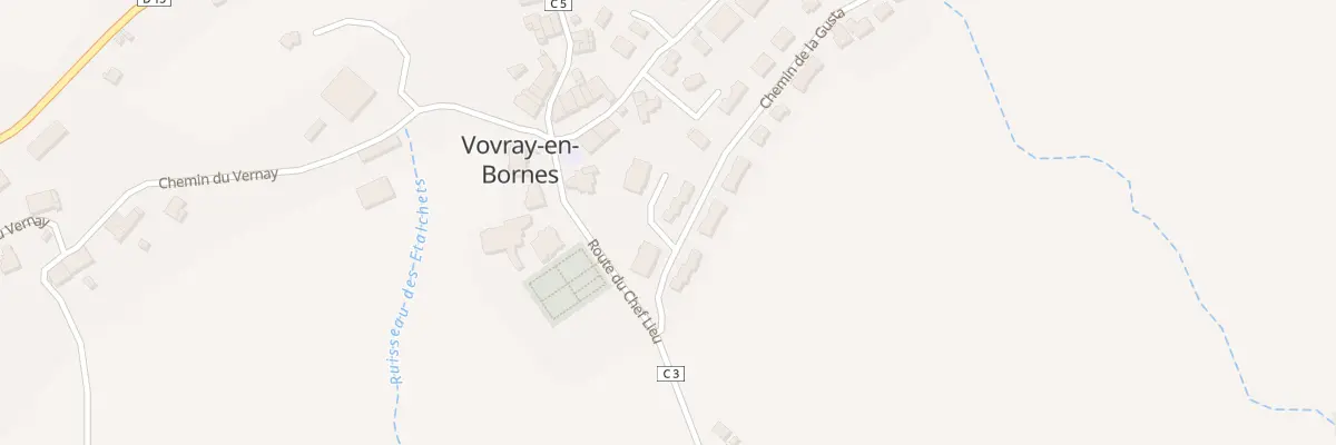 Plan du 40 Imp des Vergers à Vovray-en-Bornes
