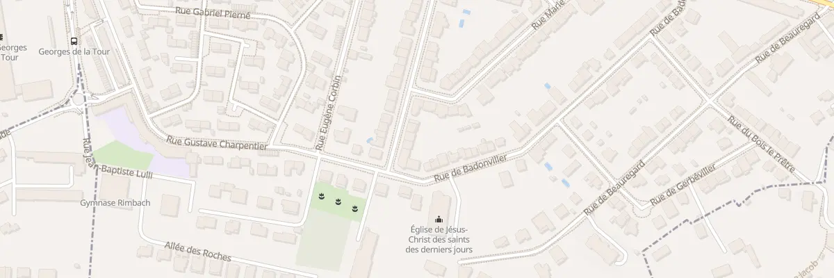 Plan du 47 Rue Jacques Gruber à Nancy