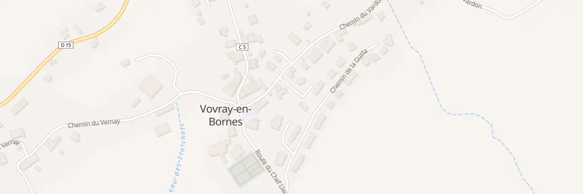Plan du 76 Che de Vardon à Vovray-en-Bornes