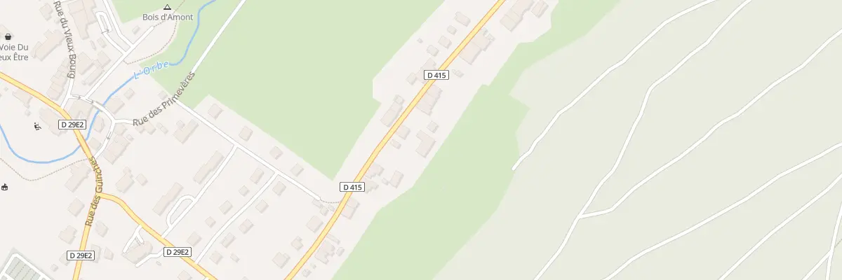 Plan du 2824 Rue de Franche-Comté à Bois-d’Amont