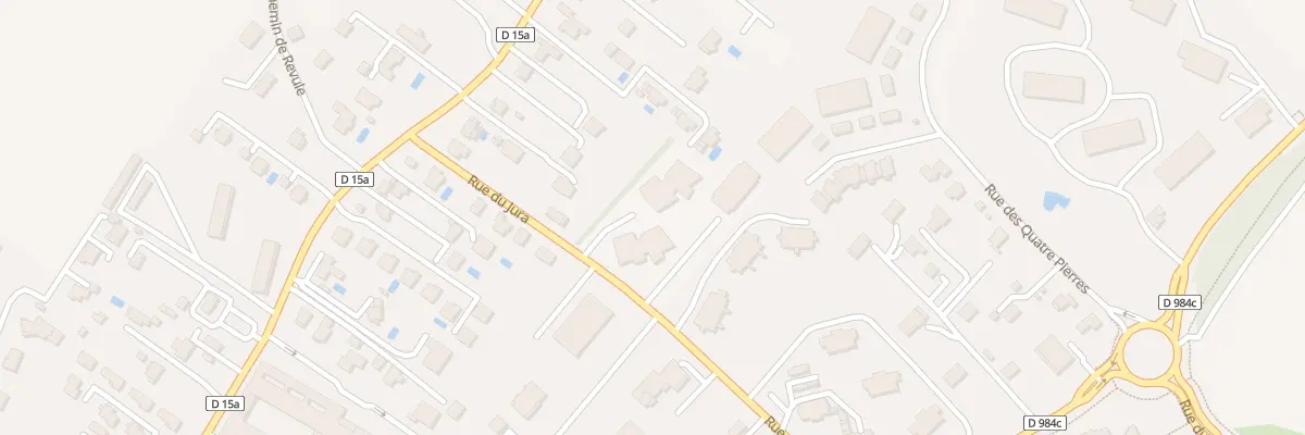 Plan du 230 Rue du Jura à Divonne-les-Bains