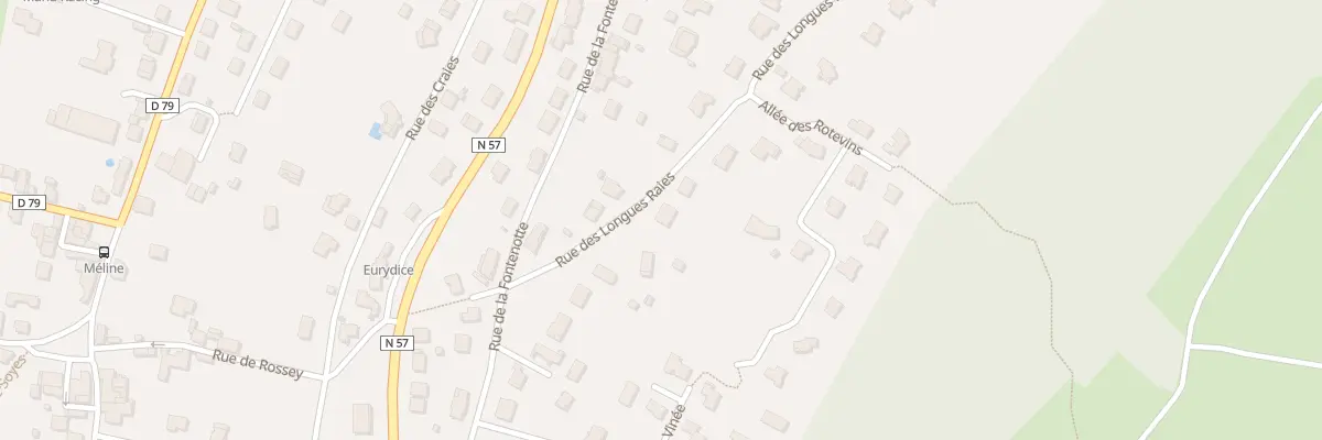Plan du 41 Rue des Longues Raies à Échenoz-la-Méline