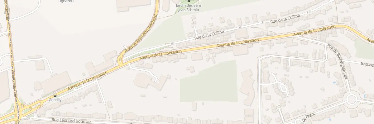 Plan du 419 Av de la Libération à Nancy