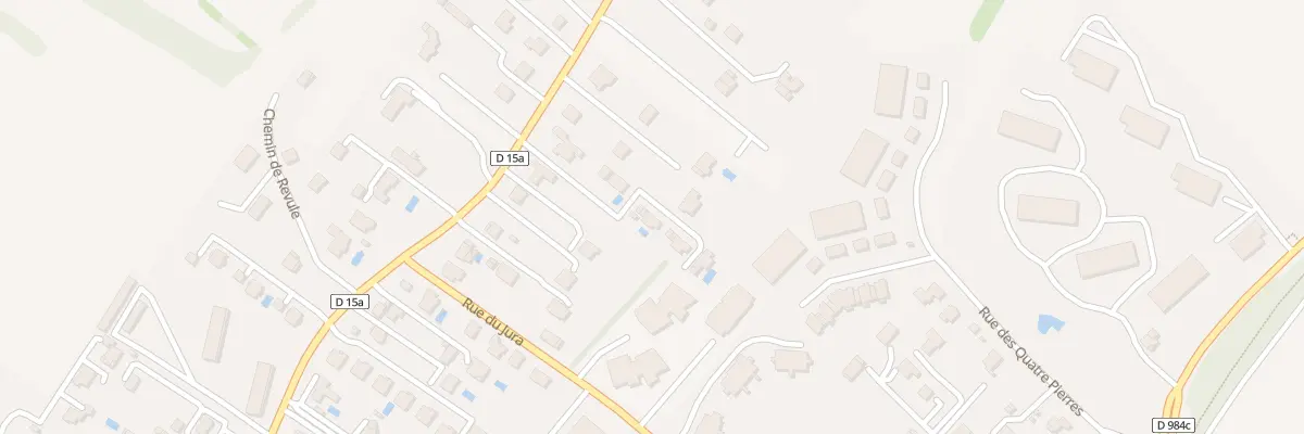 Plan du 600 Rue Guy de Maupassant à Divonne-les-Bains