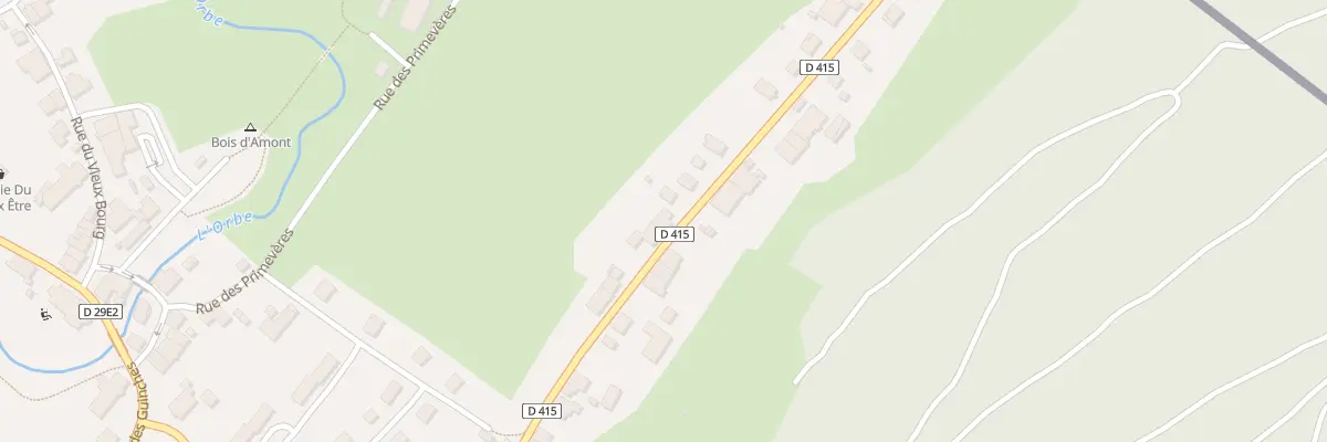 Plan du 2891 Rue de Franche-Comté à Bois-d’Amont