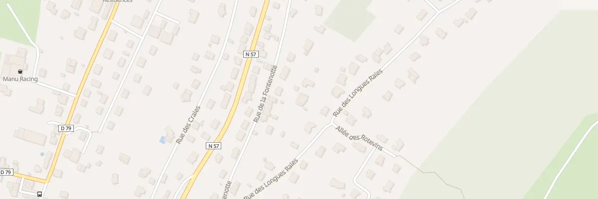 Plan du 40 Rue des Longues Raies à Échenoz-la-Méline