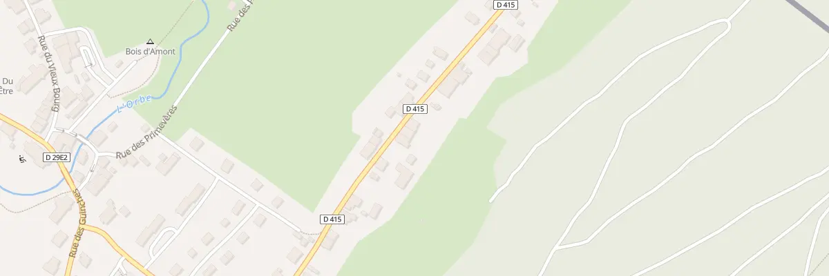 Plan du 2862 Rue de Franche-Comté à Bois-d’Amont