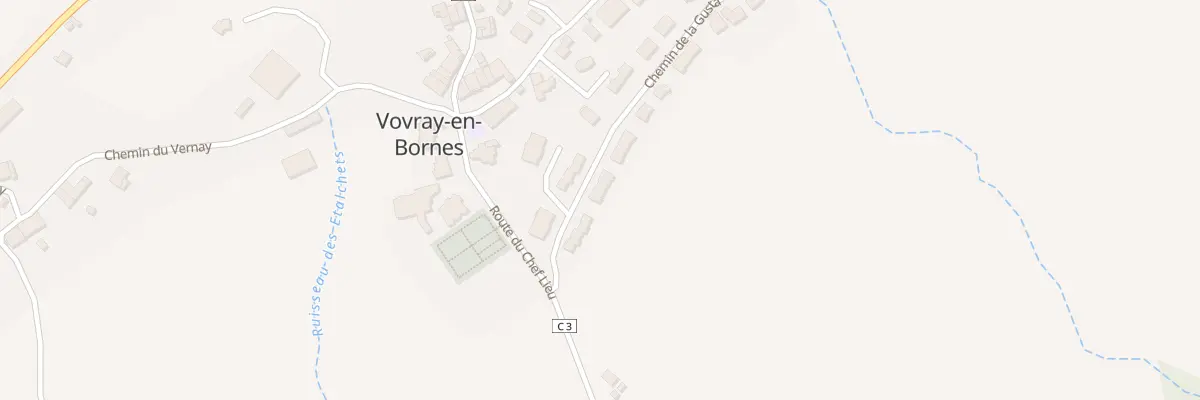 Plan du 90 Che La Gusta à Vovray-en-Bornes