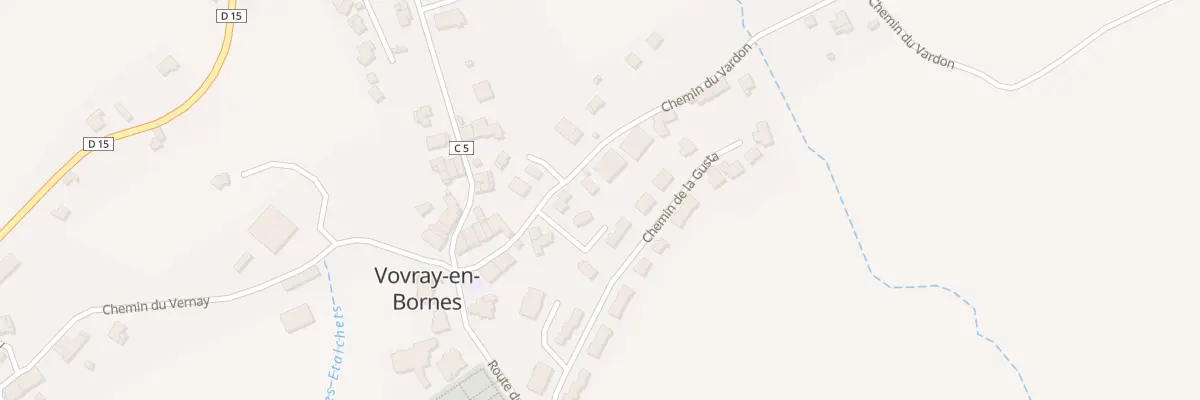 Plan du 120 Che de Vardon à Vovray-en-Bornes
