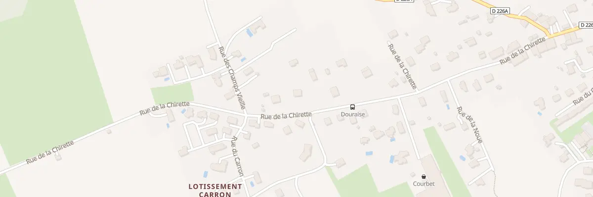 Plan du 42 Rue de la Chirette à Amagney