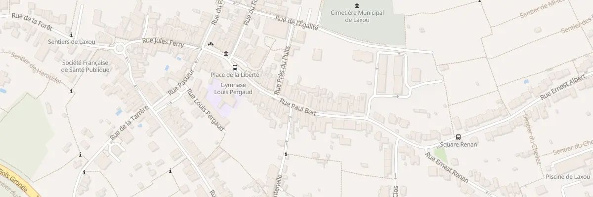 Plan du 19 Rue Paul Bert à Laxou