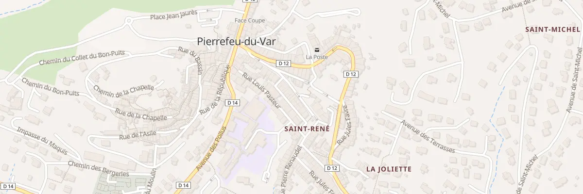 Plan du 28 Rue Général Sarrail à Pierrefeu-du-Var