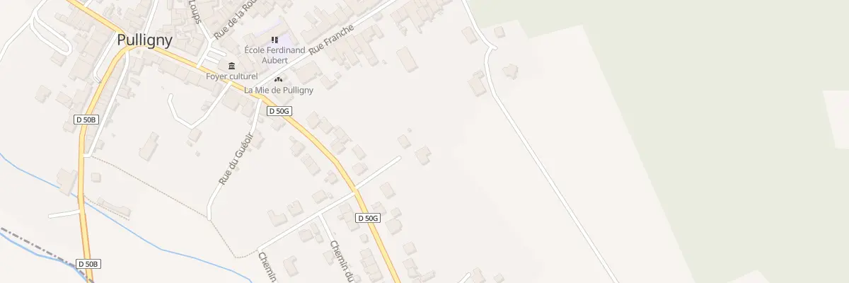 Plan du 15 Rte de Ceintrey à Pulligny