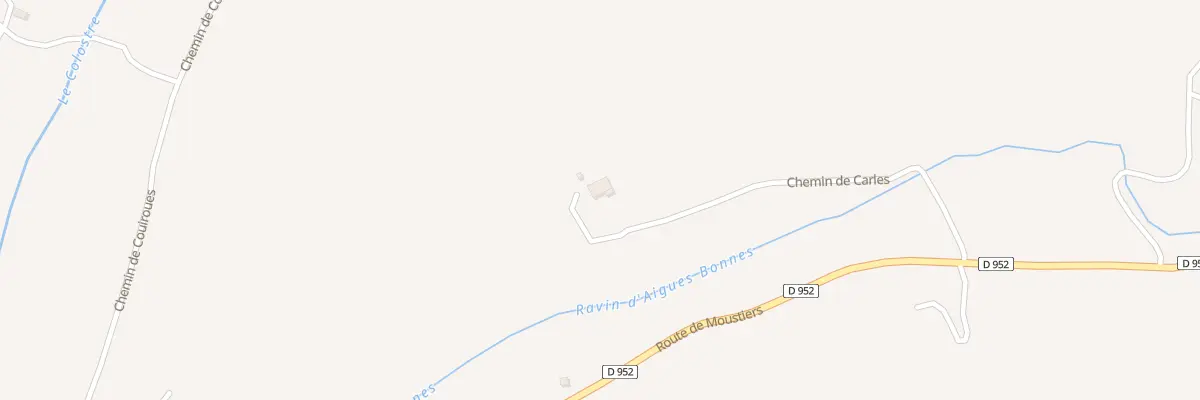 Plan du 5003A Carles à Roumoules