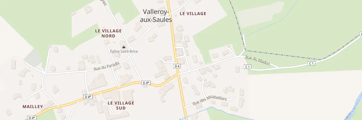 Plan du 232 Rue de Lorraine à Valleroy-aux-Saules