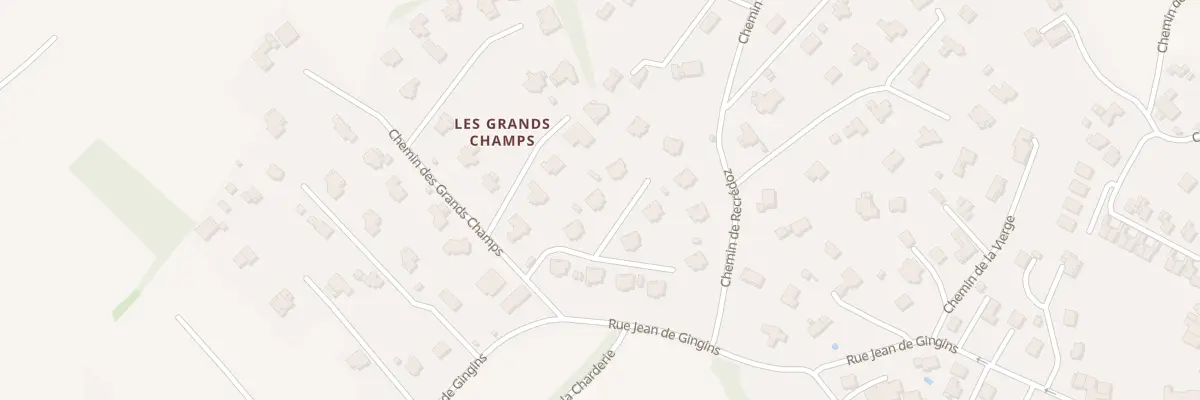 Plan du 895 Rue Jean de Gingins à Divonne-les-Bains