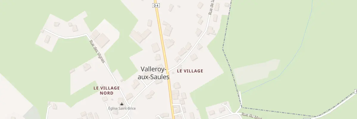 Plan du 35 Rue de la Prairie à Valleroy-aux-Saules