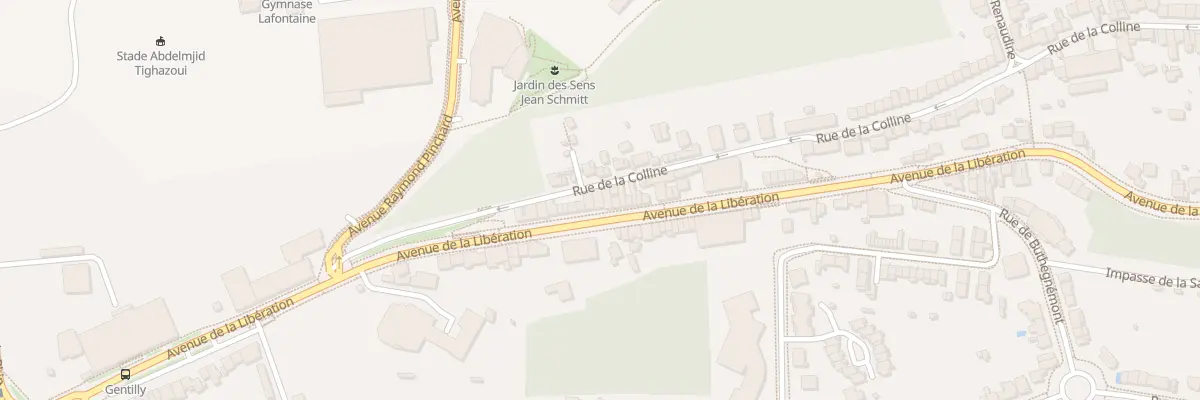 Plan du 382 Av de la Libération à Nancy