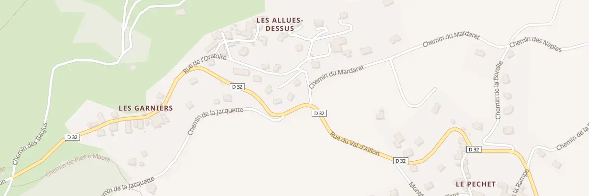 Plan du 35 Imp des Hauts de Saint-Pierre à Saint-Pierre-d’Albigny
