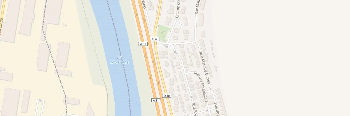 Plan du 4 Rue Roger Fould à Custines