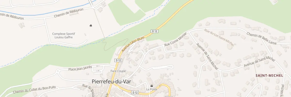 Plan du 29 Rue Côme Monier à Pierrefeu-du-Var