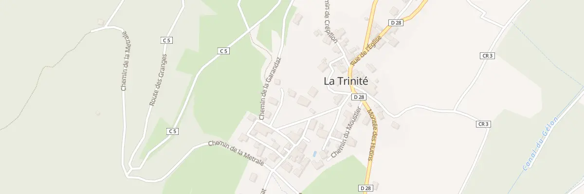 Plan du 80B Rte de Manificat à La Trinité