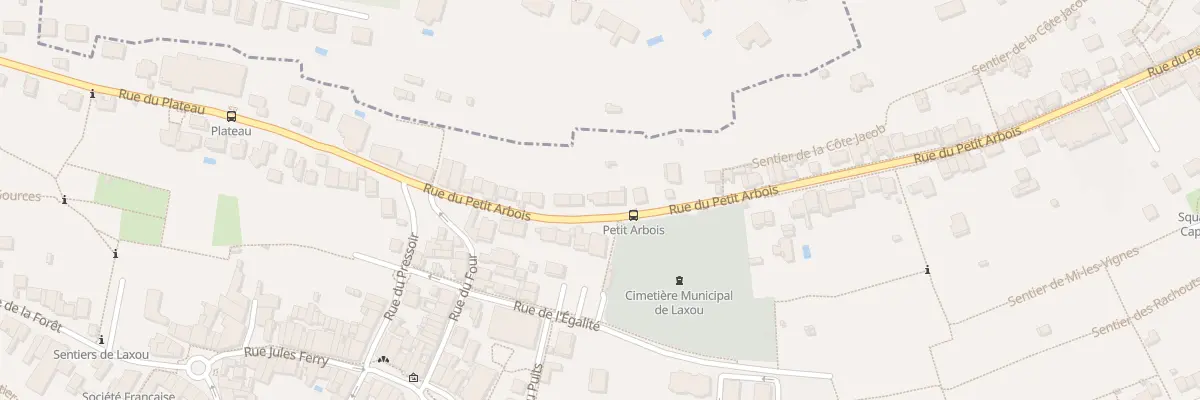 Plan du 29 Rue du Petit Arbois à Laxou