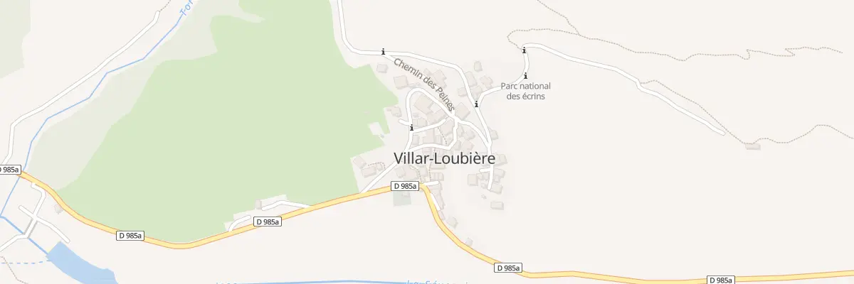 Plan du 5011 Le Village à Villar-Loubière