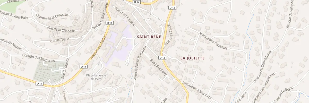 Plan du 6 Rue Victor Maurel à Pierrefeu-du-Var