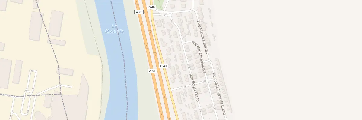 Plan du 16 Rue Roger Fould à Custines
