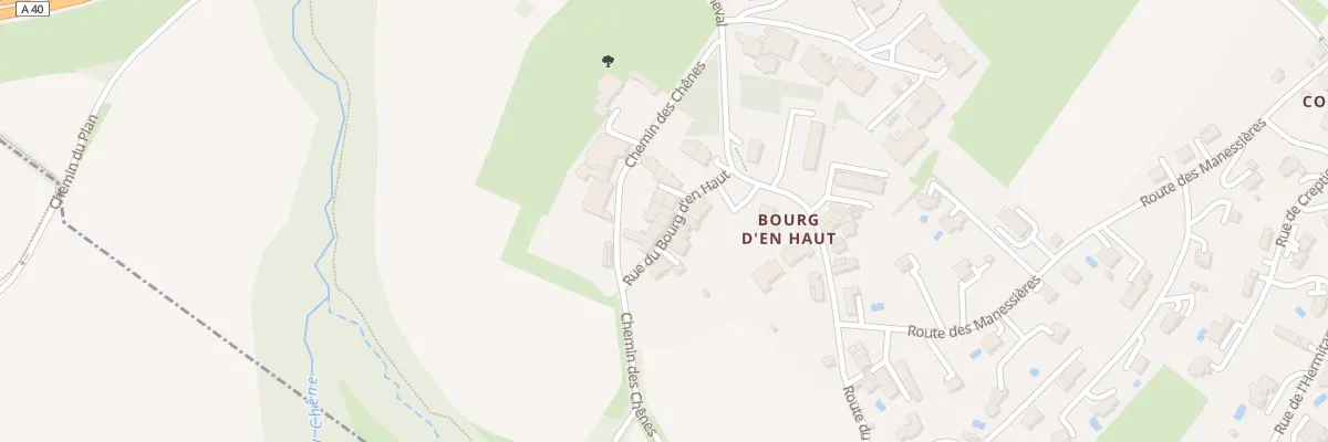Plan du 60 Rue du Bourg d’en Haut à Collonges-sous-Salève