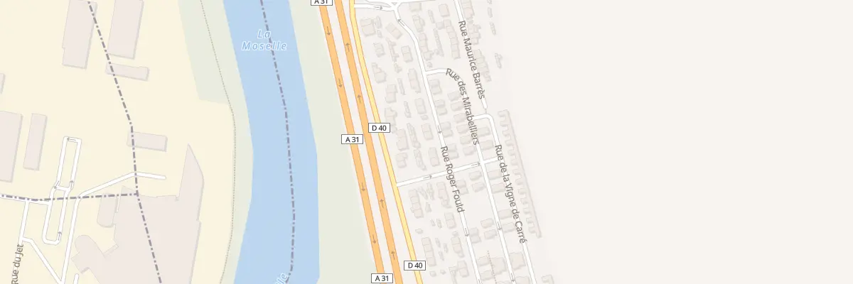 Plan du 20 Rue Roger Fould à Custines