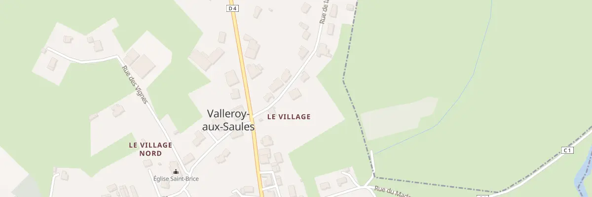 Plan du 62 Rue de la Prairie à Valleroy-aux-Saules