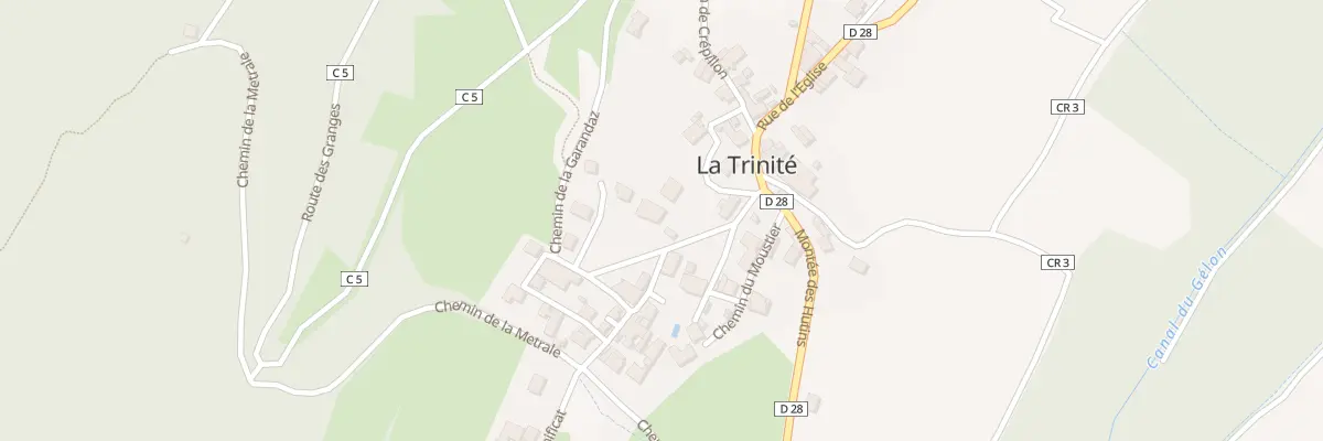 Plan du 80 Rte de Manificat à La Trinité