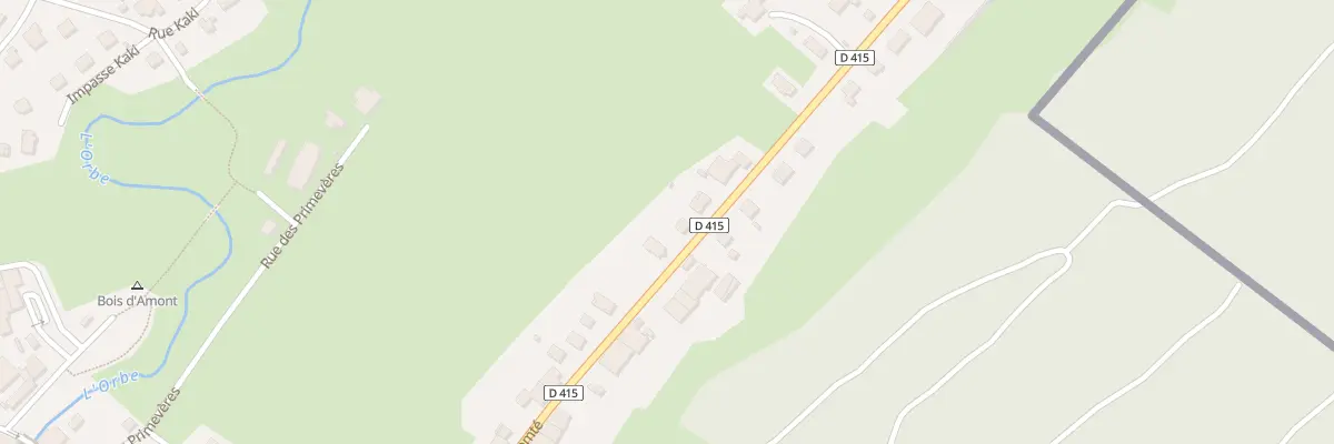 Plan du 3045 Rue de Franche-Comté à Bois-d’Amont