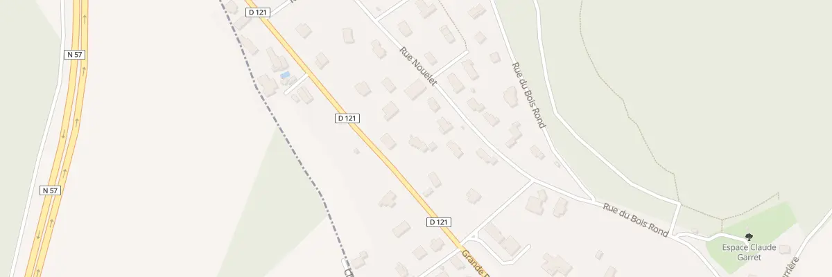 Plan du 9 Rue Nouelet à Vallerois-Lorioz