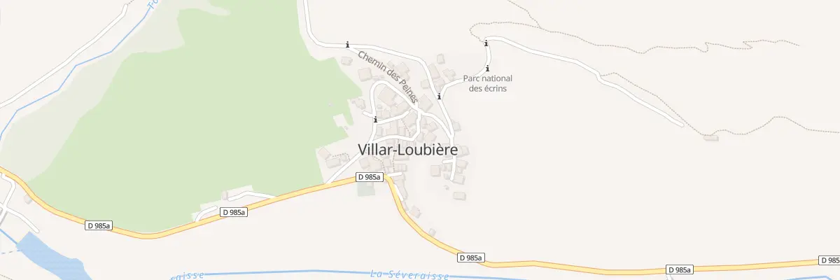 Plan du 5018 Le Village à Villar-Loubière
