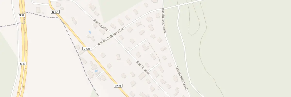 Plan du 4 Imp des Acacias à Vallerois-Lorioz