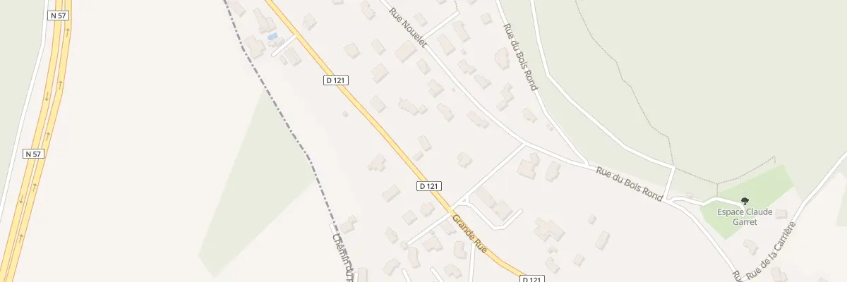 Plan du 30 Gr Grande Rue à Vallerois-Lorioz