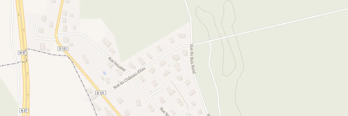 Plan du 6 Rue du Château d’Eau à Vallerois-Lorioz