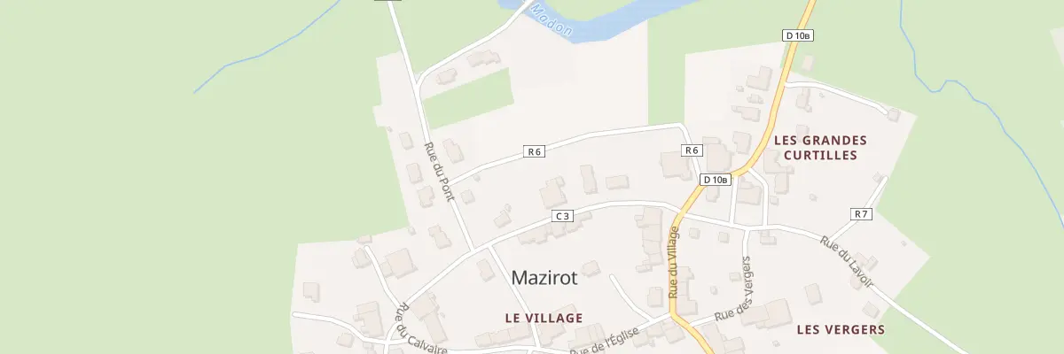 Plan du 6 Rue l’Hermite à Mazirot
