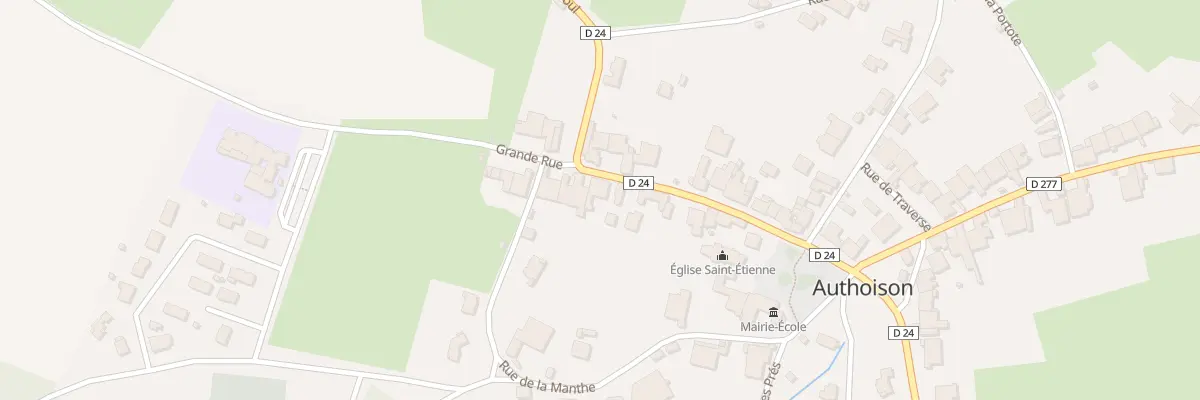 Plan du 9 Gr Grande Rue à Authoison