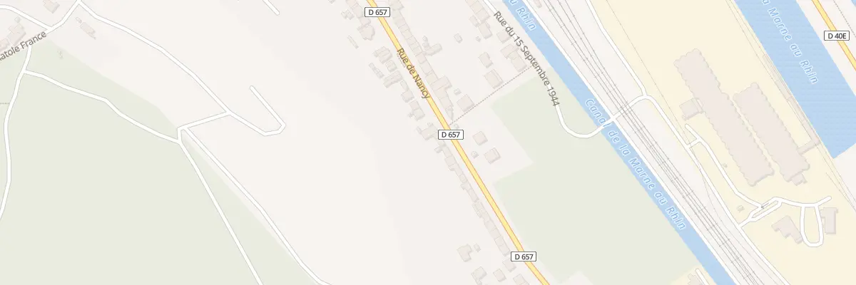 Plan du 68 Rue de Nancy à Frouard