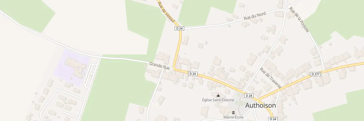 Plan du 22 Gr Grande Rue à Authoison
