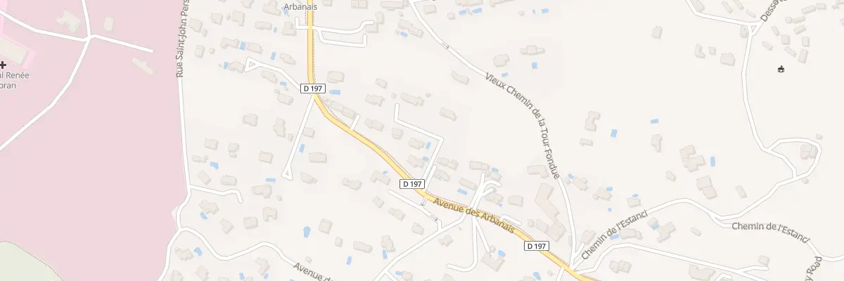 Plan du 723 Av des Arbanais à Hyères
