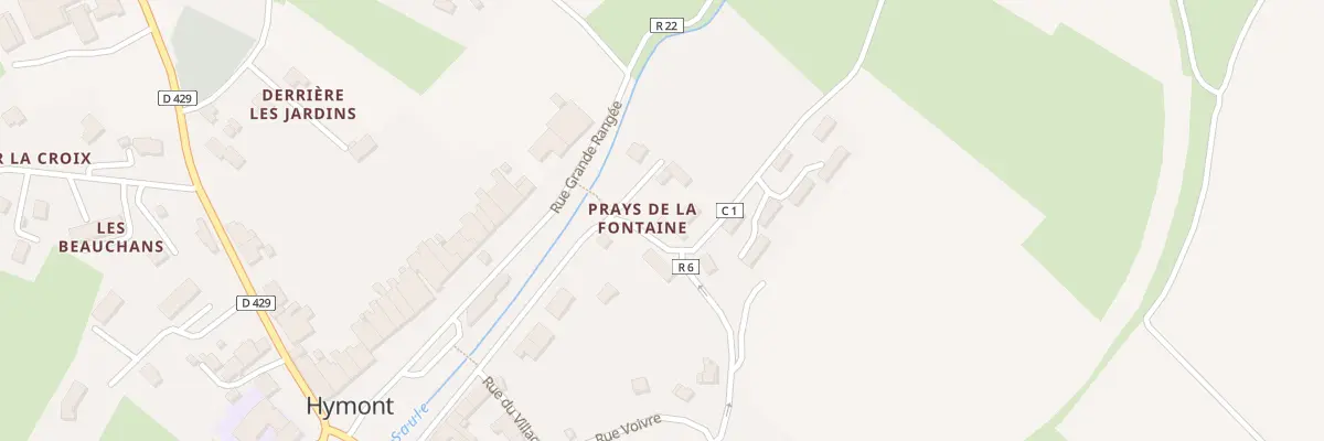 Plan du 11 Rue de Solenval à Hymont
