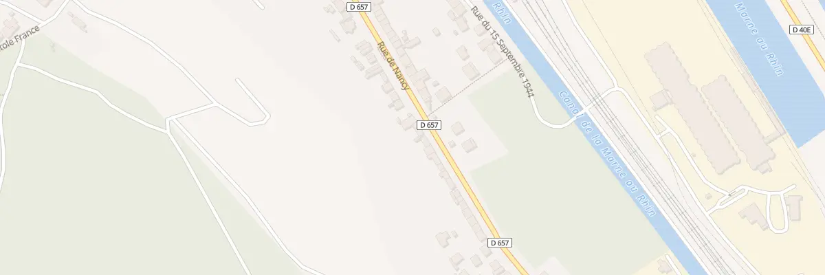 Plan du 70 Rue de Nancy à Frouard